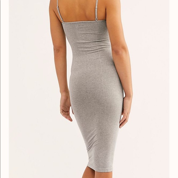 NWOT Free People Midi Seamless Slip Dress XS/S - Picture 2 of 7